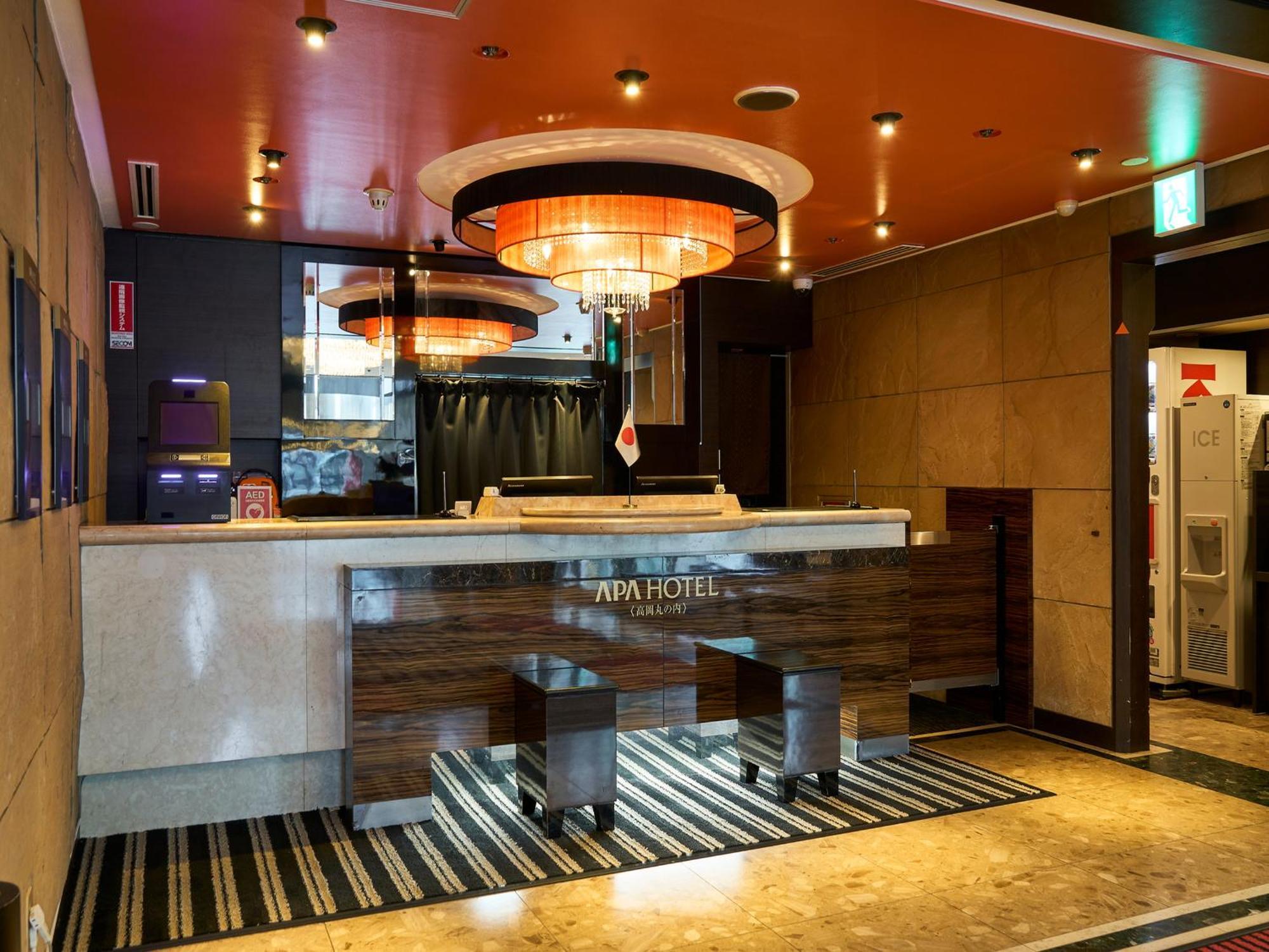 Apa Hotel Takaoka Marunouchi Exteriör bild